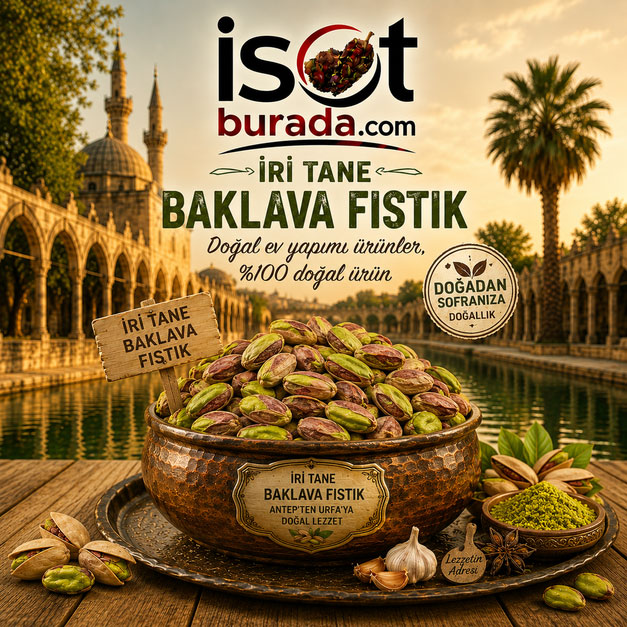 İri habne baklava Fıstık